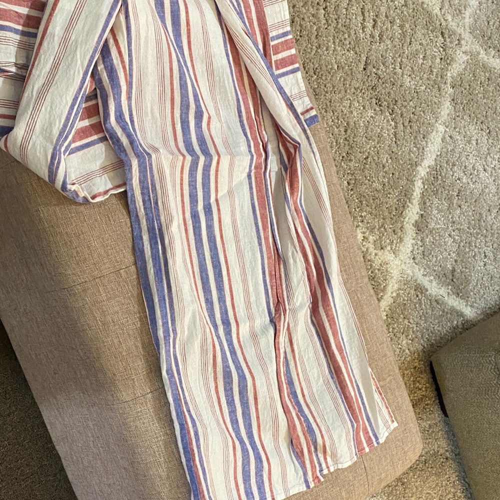 Express Multicolor Striped Pants - image 3